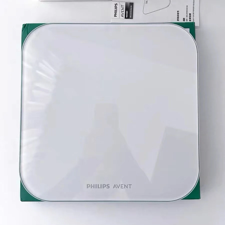 Philips Avent Digital Smart Baby Scale BBL60283 LED Night Vision Screen Anti-Slip for Home Bathroom,kg, Lb, St 3 Units