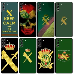 Spanish Guard Civil Emblem Phone Case For Samsung Galaxy S23 S21 FE S22 Ultra Note 20 10 S8 S9 S10 Plus S10e S20 FE Cover