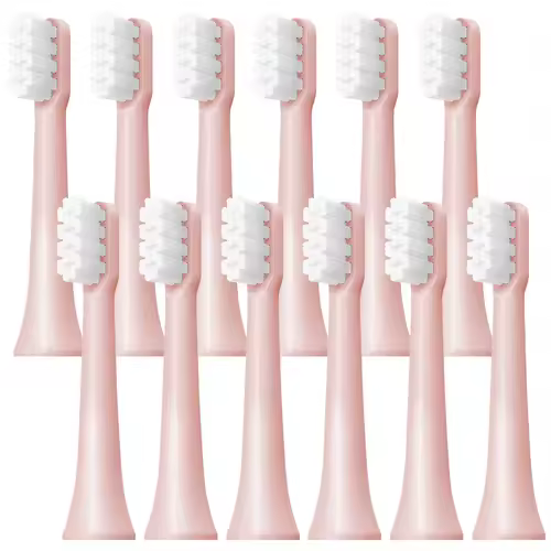 6/12Pcs Replacement Brush Heads For  MIJIA T100 Mes603 Electric Toothbrush Vacuum DuPont Soft Bristle Suitable Nozzles - Image 7
