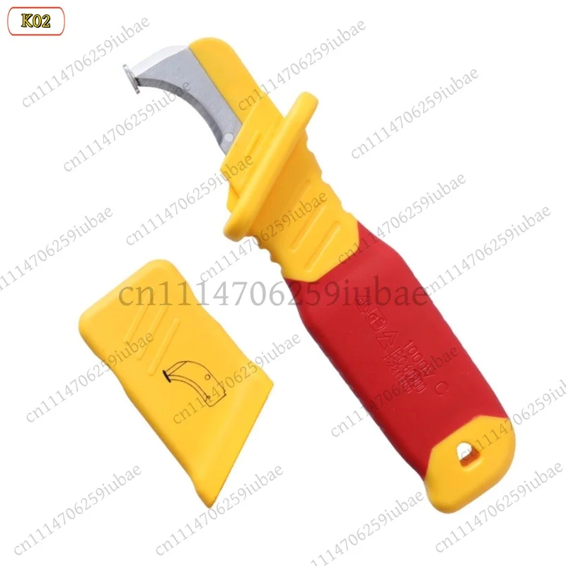 BK Upgrades Cable Dismantling Tool Comfortable Grip Small Cable Sheaths Ergonomical for Electrical Work Practical Tools