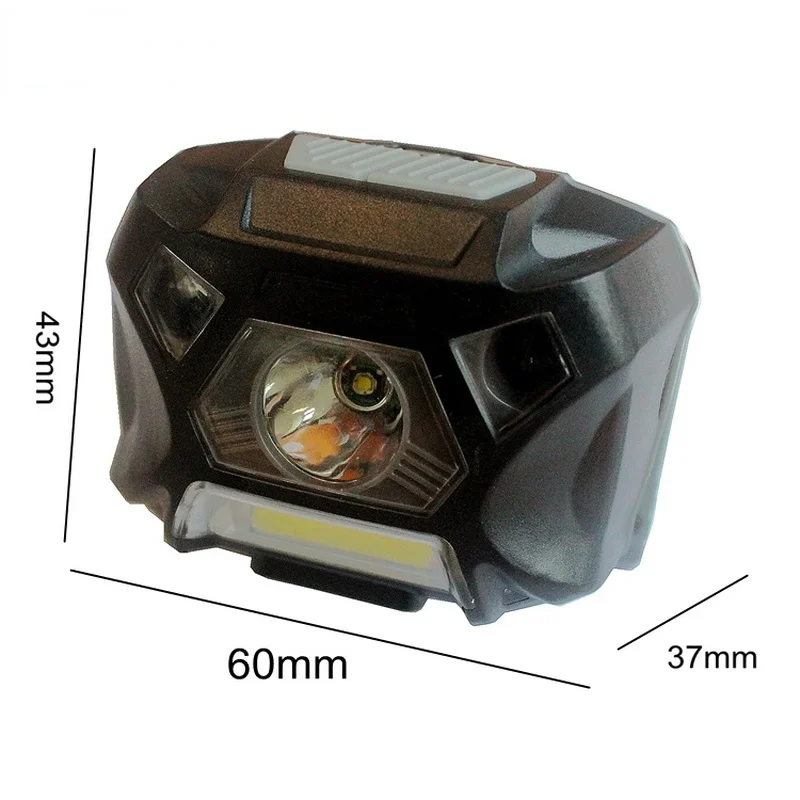 Motorrad LED Scheinwerfer Wiederaufladbare Wasserdicht, Motion Sensor Camping Scheinwerfer