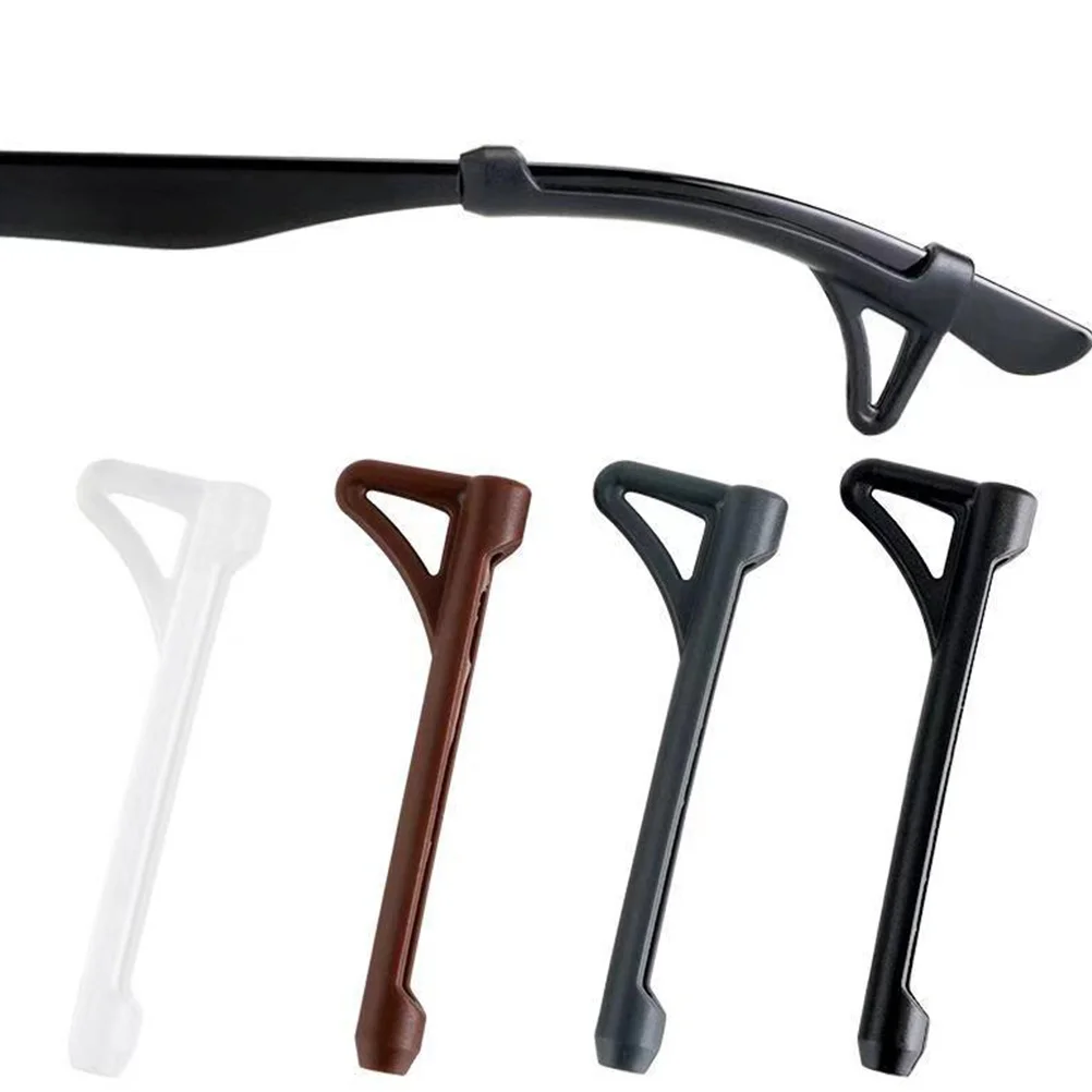 النظارات غطاء الساق سيليكون المضادة للانزلاق الأذن الجوارب للرياضة ارتداء اليومي Sweatproof لمط النظارات الملحقات