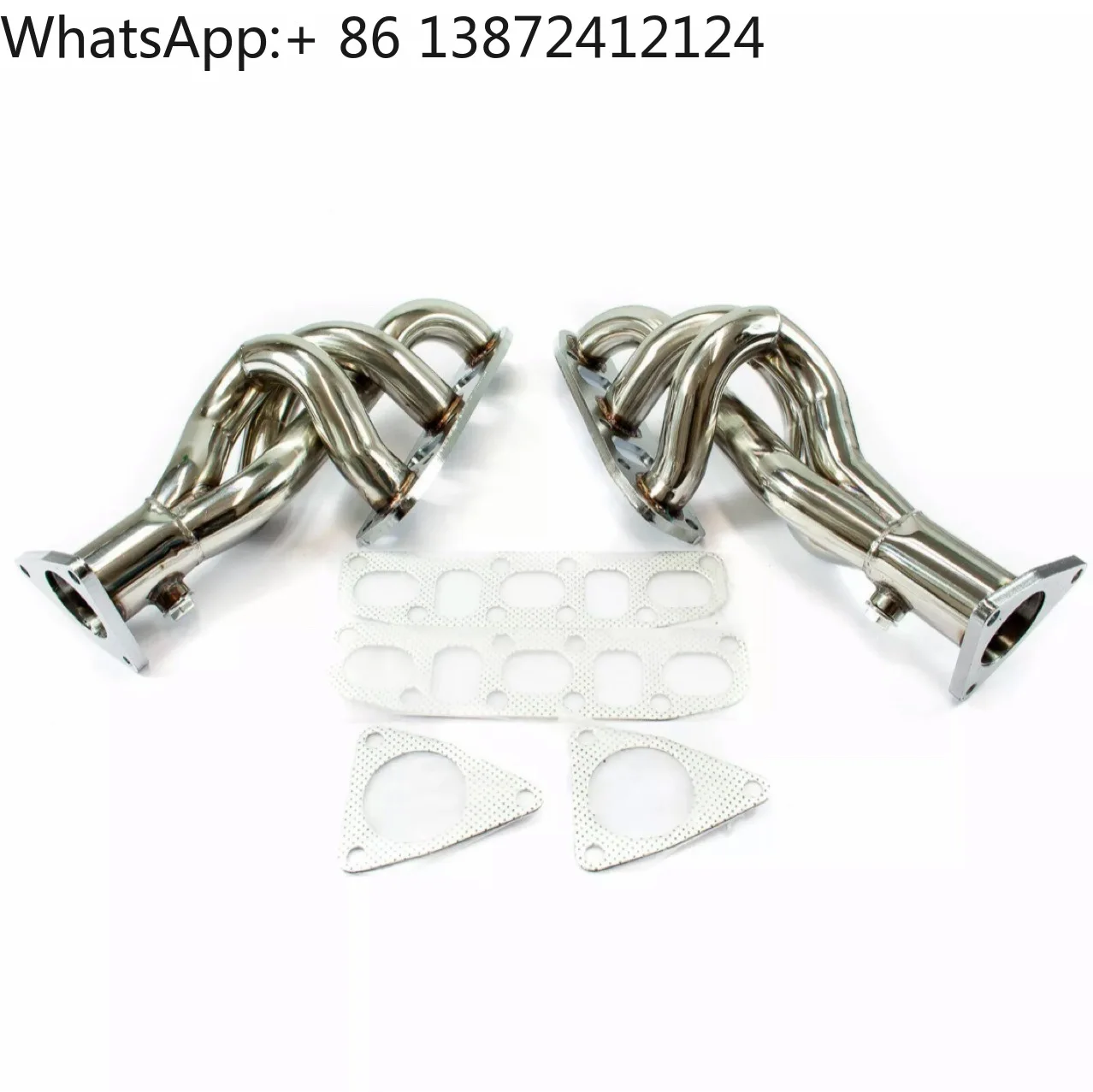 

Stainless Steel Header Exhaust Fits for Ni*san 370Z 09-13 I*finiti G37 08-13