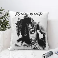 Juice Wrld Red Legends Never Die Square Pillow Cases Cushion Covers Fashion Decorative Pillowcover for Seat 18\