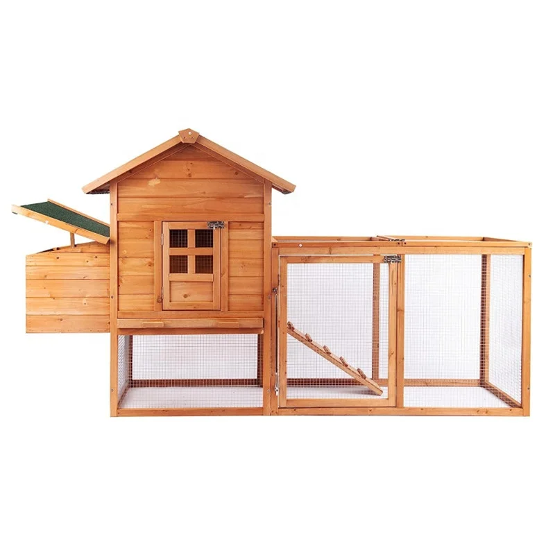 

XL Chicken Coop Clearance Outdoor Wooden Poultry House Pet Furniture
