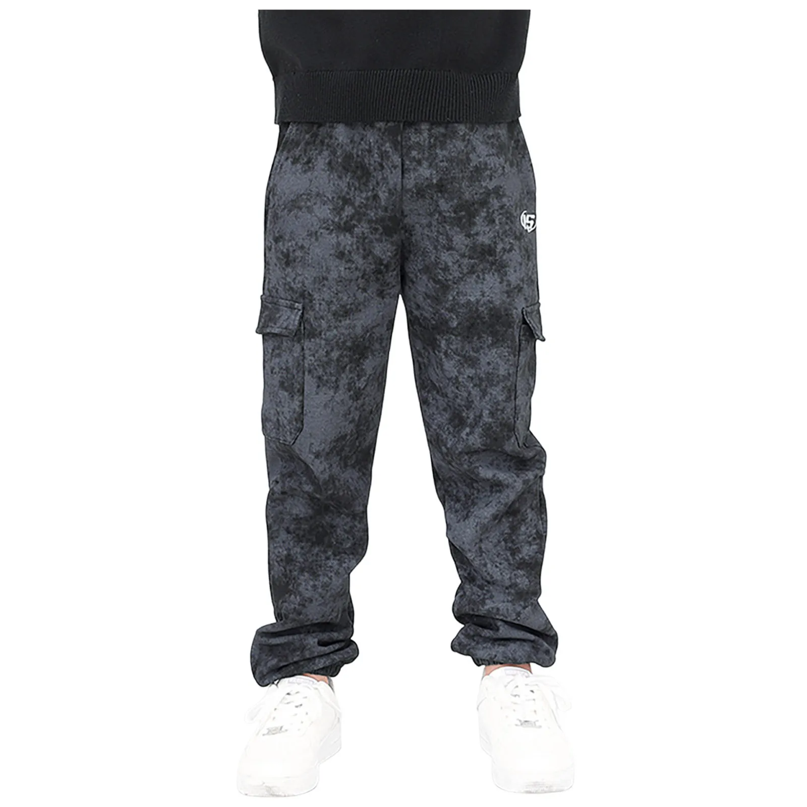 

Leggings with Cut Outs for Kids Pants For Boys With Loose Pockets And High Waist Casual And Comfortable Snow Pants Boys Bib