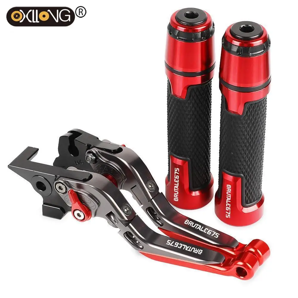 

Motorcycle Brakes Tie Rod Handbrake Brake Clutch Levers Handlebar Hand Grips ends FOR MV AGUSTA BRutale 675 2014 2015 2016