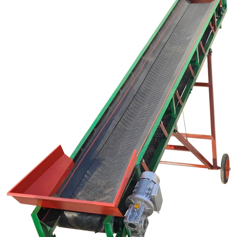 

Sandstone Small Folding Hoist Peanut Corn Wheat Conveyor Belt Climbing Machine