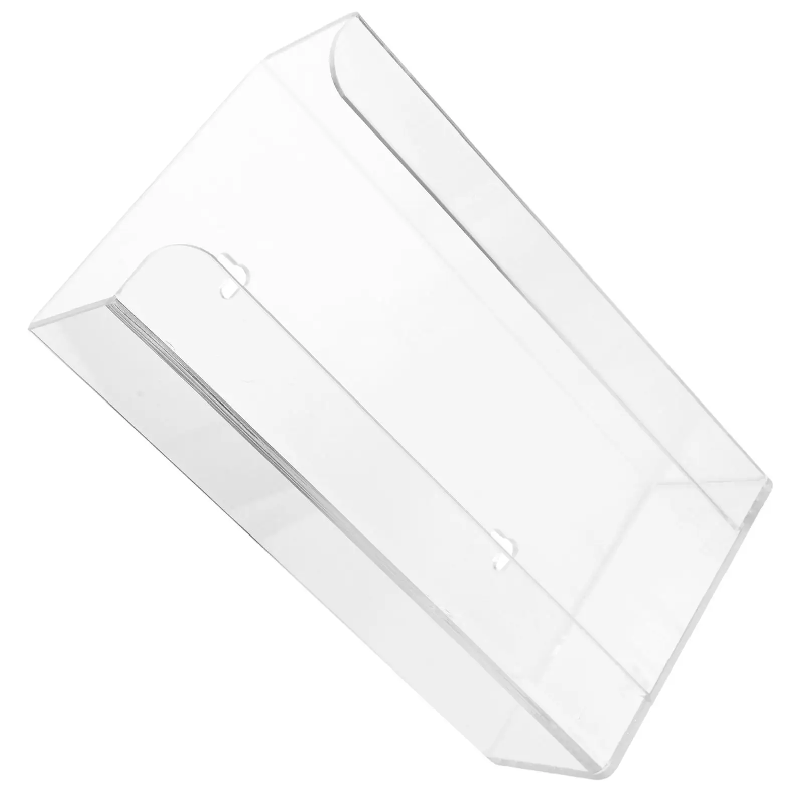 

Transparent Disposable Gloves Box Acrylic Holder Wall Mount Dispenser Clear Case ganizer Non Lightweight Storage Glove