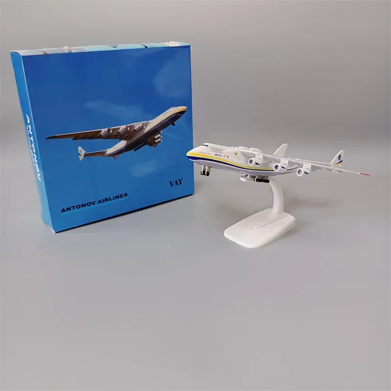 NEW 20cm Alloy Soviet Union Air ANTONOV 225 Airlines An-225 Mriya WORLD BIGGEST CARGO Airplane Model Plane Diecast Aircraft