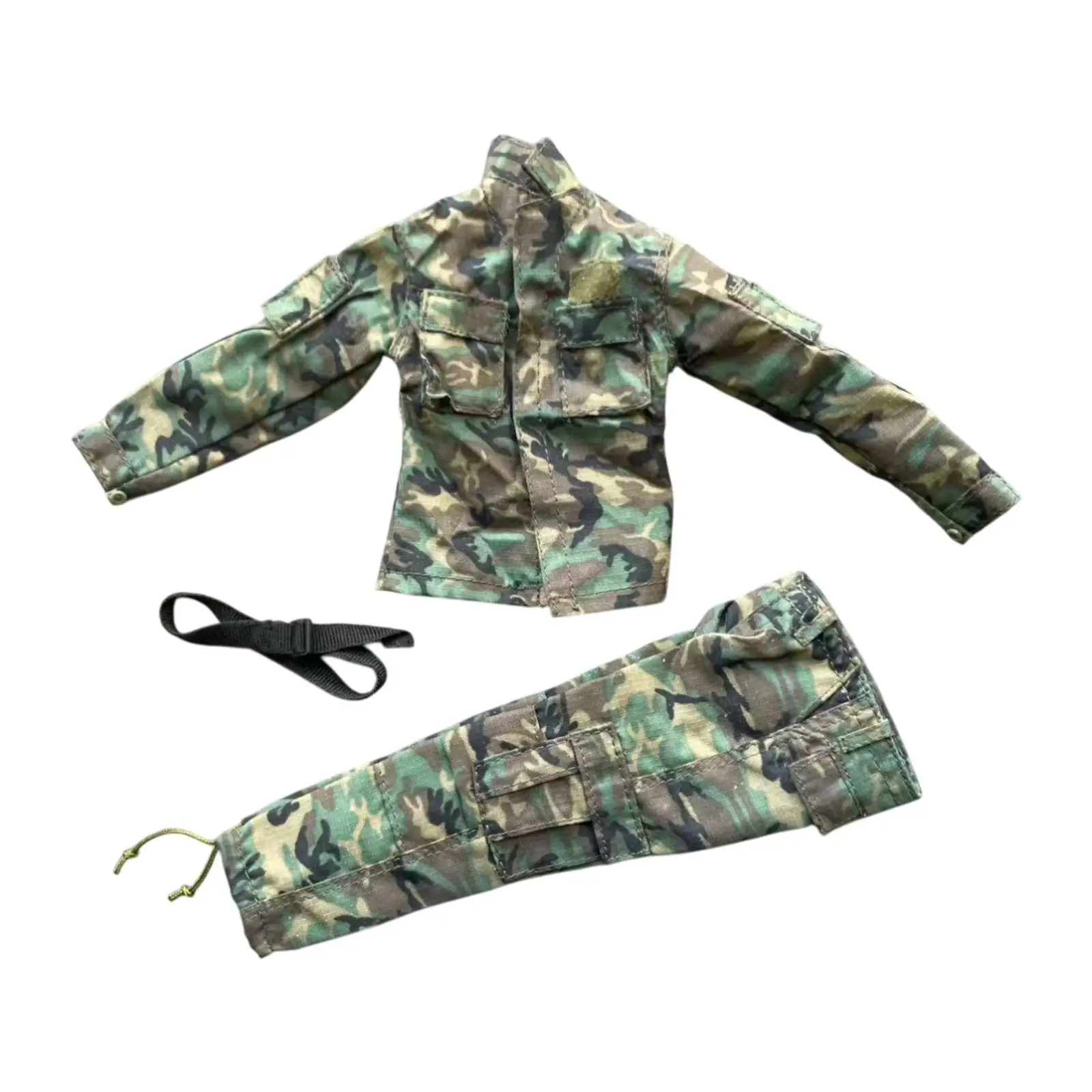 

1/6 Scale Male Uniform Suit Jacket Pants DIY Doll Scene Photo Prop Kids Gifts
