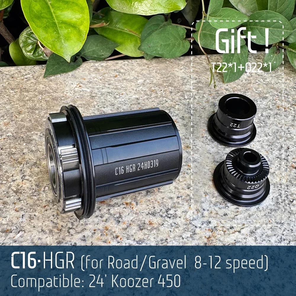 

Koozer 450 C Series Hub Freehub Body Repair Parts HG 8-11S XD Micro Spline MS 12S Freewheel E-Bike Parts HGR XDR MSR Optional