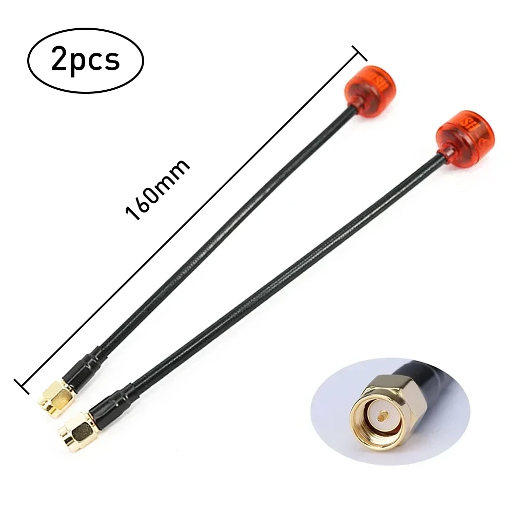 2026 NEW RUSHFPV RUSH Cherry FPV 5.8G Antena SMA-RHCP-160mm Adapter Złącza Dalekiego Zasięgu Stubby Do Gogli RC FPV Racing Drone - view 2