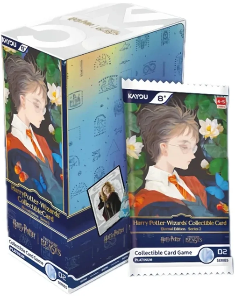 Genuine KAYOU Harry Potter English Version Cards Wizards Series Magic Limited Edition Collectible Cards Kids Holiday Gifts