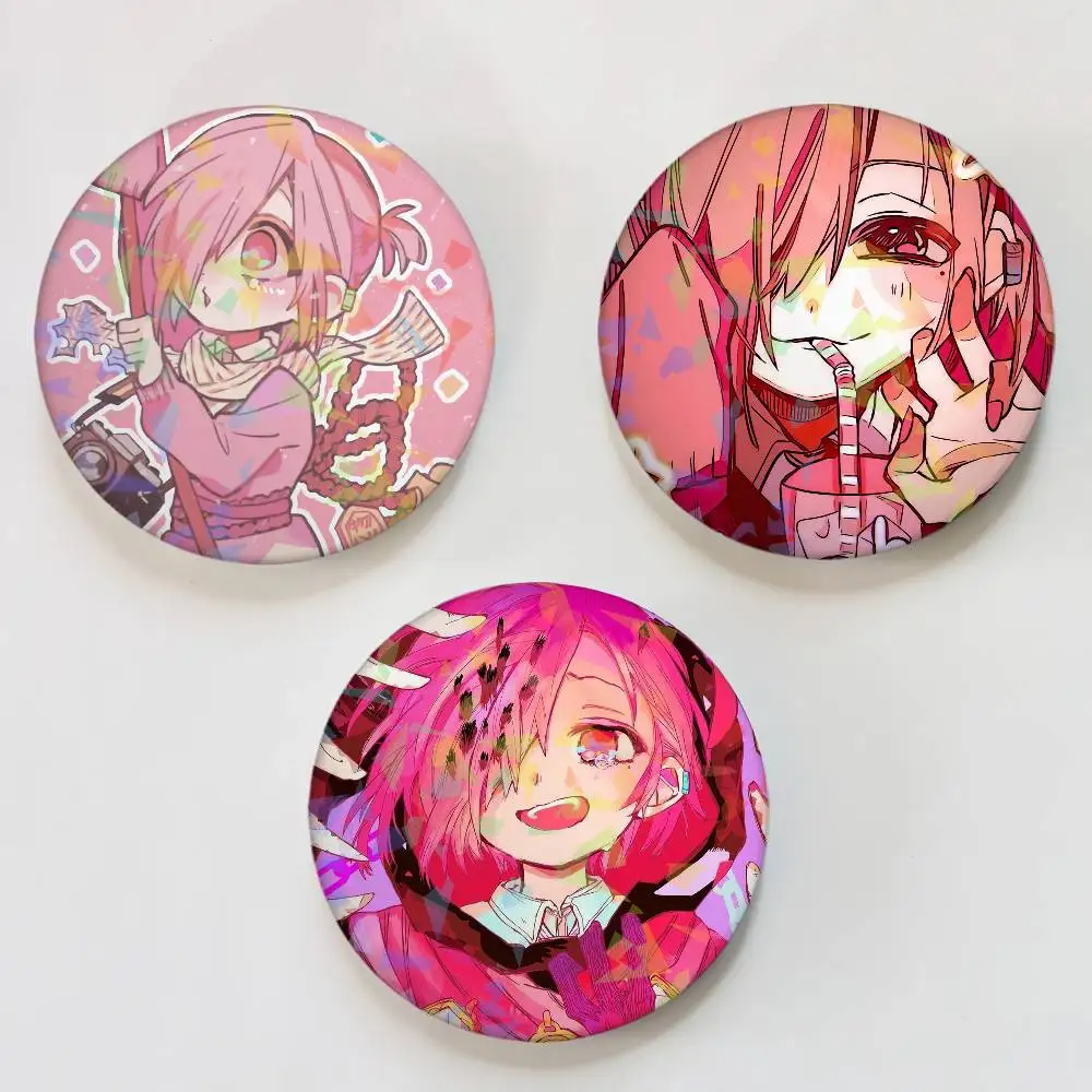 Anime T-Tbhk S-Sosuke Mitsuba Laser-Anstecknadeln Rucksack Kleidung Deko Brosche Fiktion Abzeichen Schmuck Geschenke
