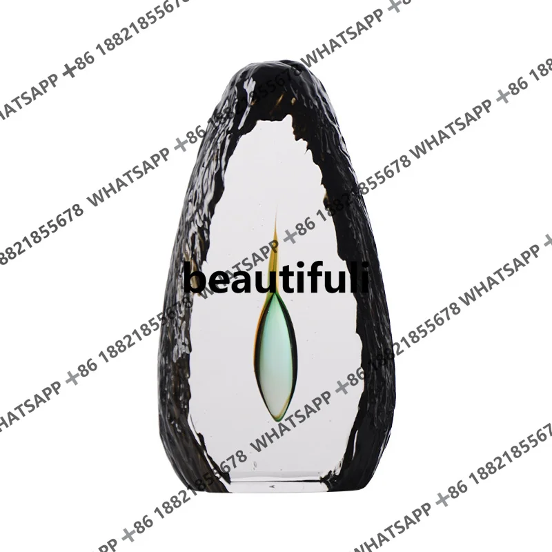 Abstract art light luxury high-end glazed living room ornament modern design porch window decoration crafts