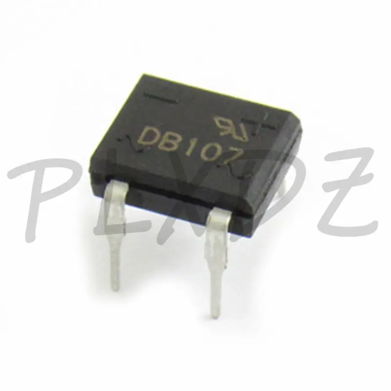 10-100 قطعة DB107 DIP4 مقومات الجسر 1000 فولت 1A المعدل مرحلة واحدة جسر المعدل جسر المكدس