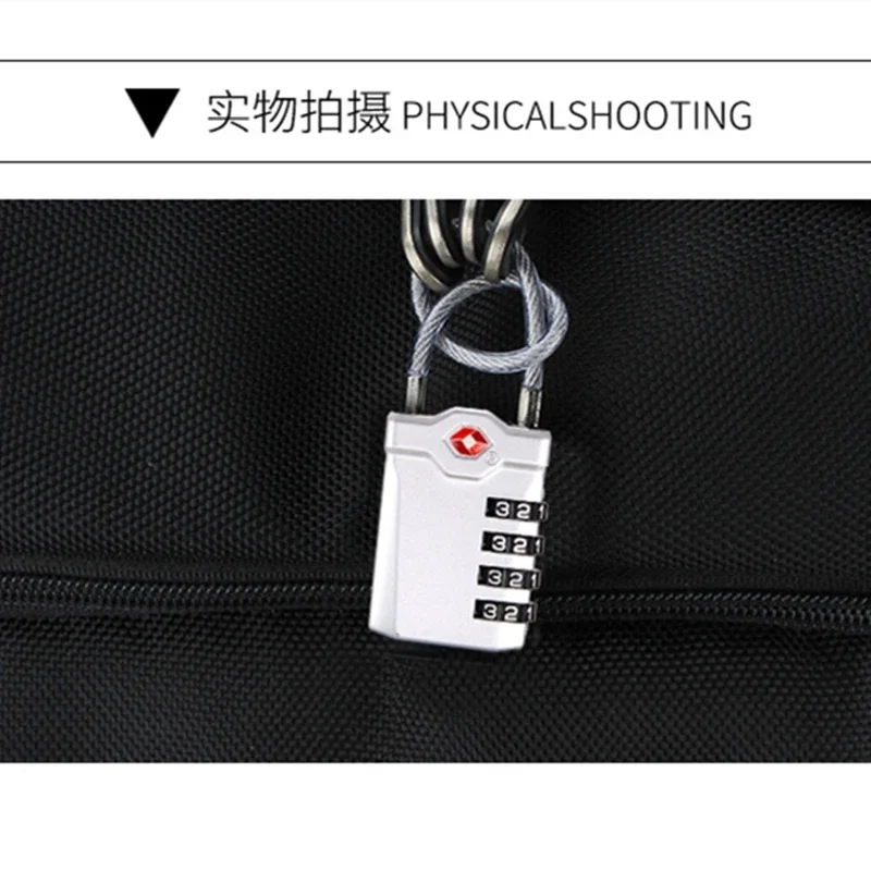 여행용 TSA 잠금 콤비네이션 잠금 장치, 수하물 가방 도난 방지 코드 자물쇠, 세관 암호 잠금 장치