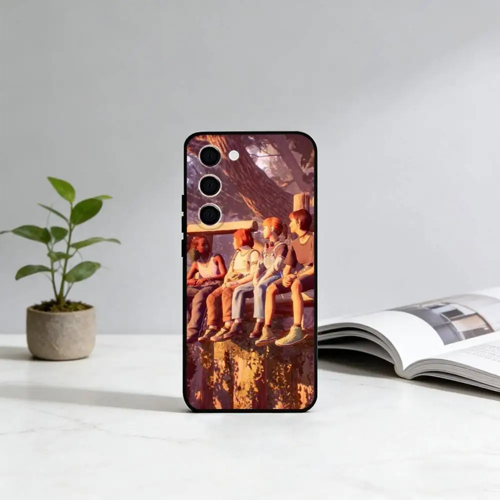 Lost R-Records B-Bloom R-Rage Phone Case For Samsung Galaxy A73,21,22,32,71,53,52,51,80,5G Soft Black Cover