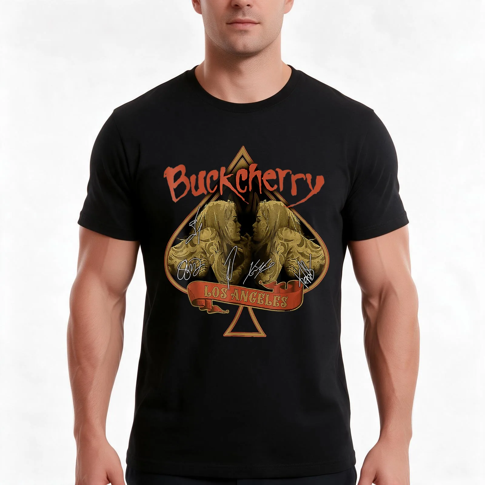 Warpaint Legend 70s Limited Design Vintage Buckcherrys T-Shirt Summer Casual Cotton Tee Oversized Streetwear Tops 100% Cotton
