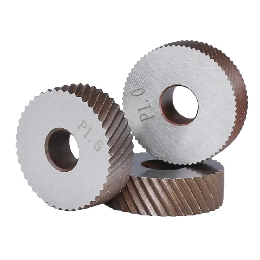 Diagonal Thick Knurling Wheel for Metal Lathe 2pcs 1.5mm    Tools