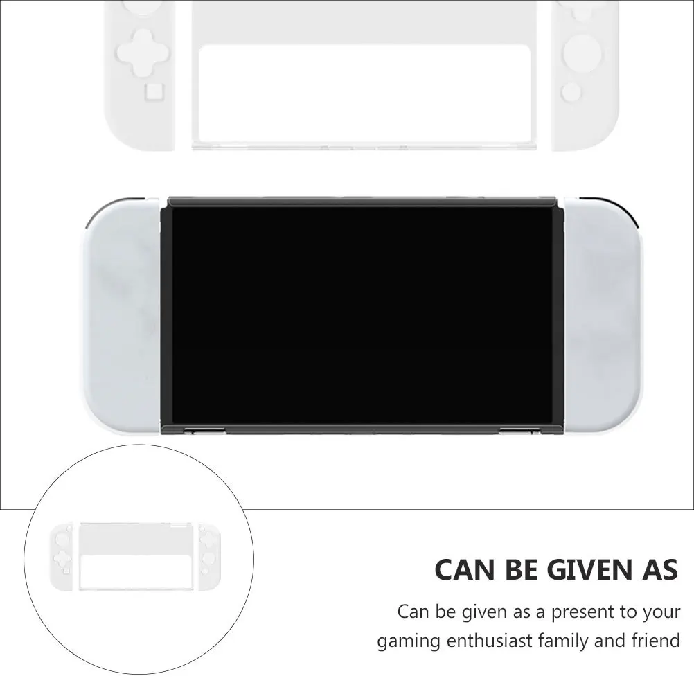 

1 set Switch Protection Shell Set Pc Tpu Precision Cutouts Easy Access Sturdy Detachable Game Console Protective Case Gaming