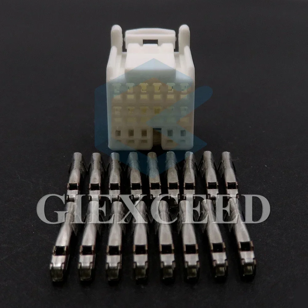 2 Sets 17 Pin Auto Modification Accessories 353027-1 Car Electric Cable Plug AC Assembly Automobile Small Current Wire Connector