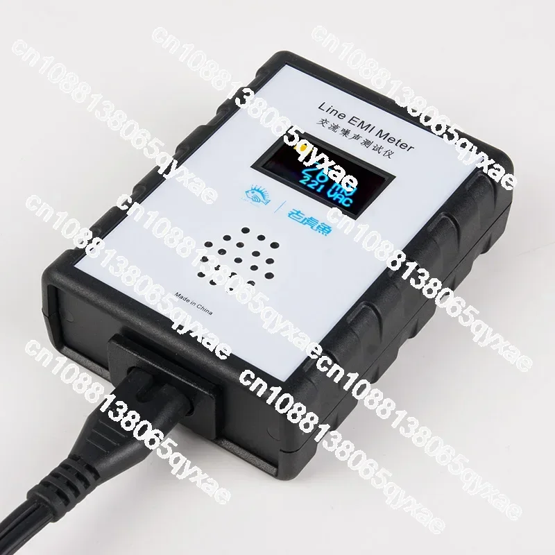 

The Latest OLED Display Mains Noise Tester EMI Measuring Instrument Broadband AC Power Supply Ripple Analyzer line EMI meter