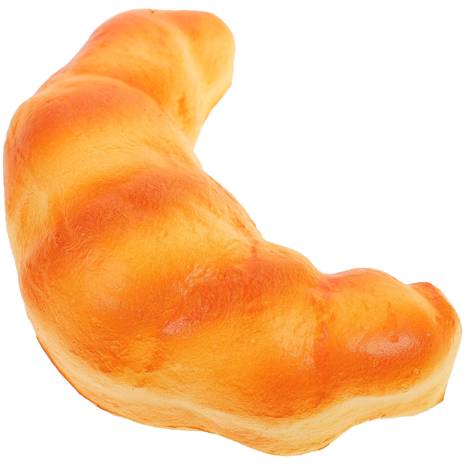 Fake Bread Artificial Bread Simulation Food Model Decoration Kitchen Prop (Croissant) PU bread simulation bread