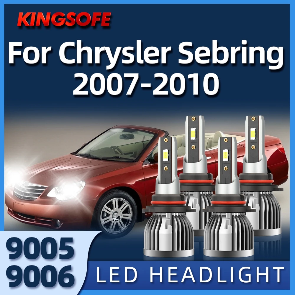 

Roadsun LED Headlight Bulbs 26000LM Canbus Car Light Turbo Led Headlamps For Chrysler Sebring 2007 2008 2009 2010