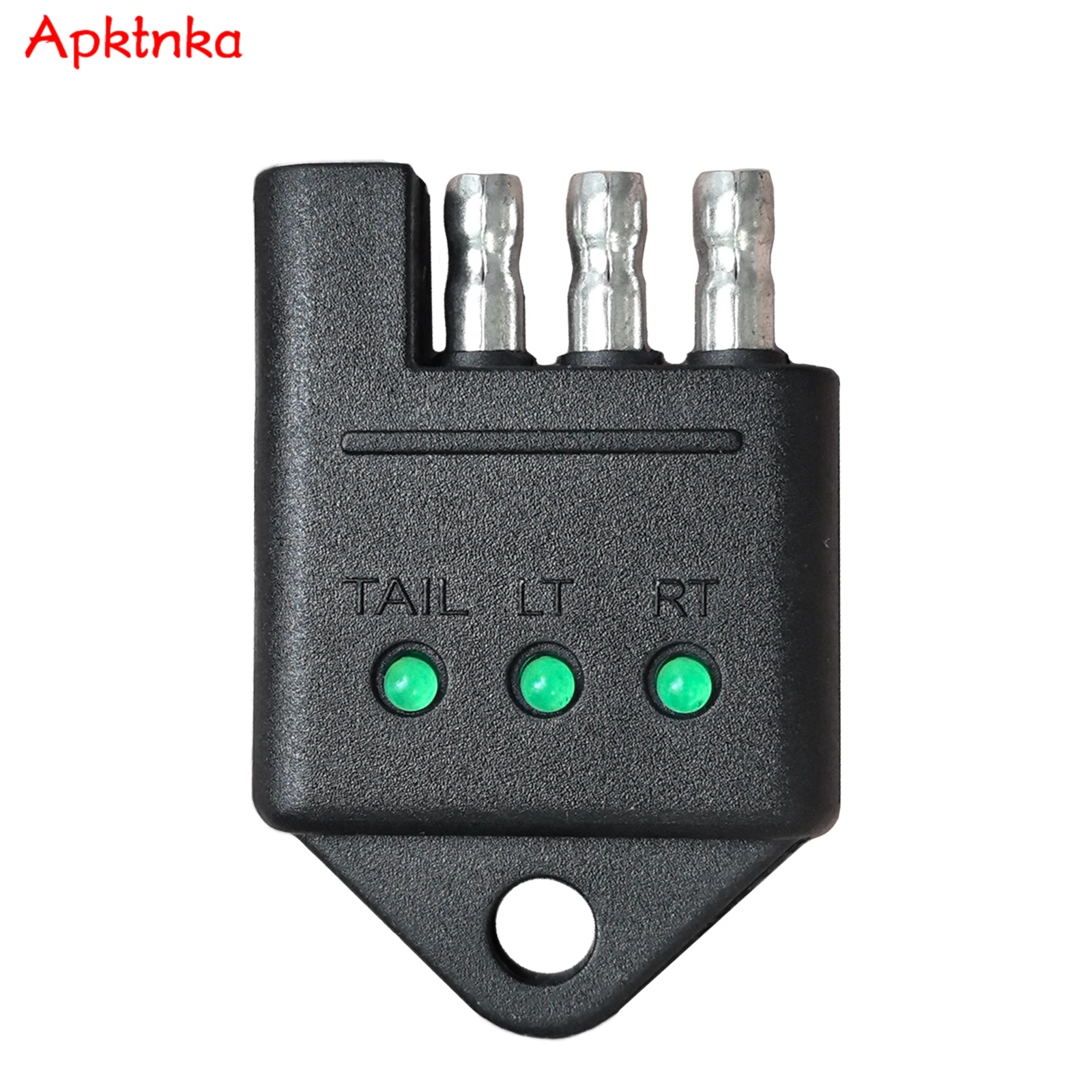 

Trailer Light Wire Circuit Tester 4 Pin Trailer Tester Connector Circuit Functions Brake Signal Trailer Plug Tester Auto Part