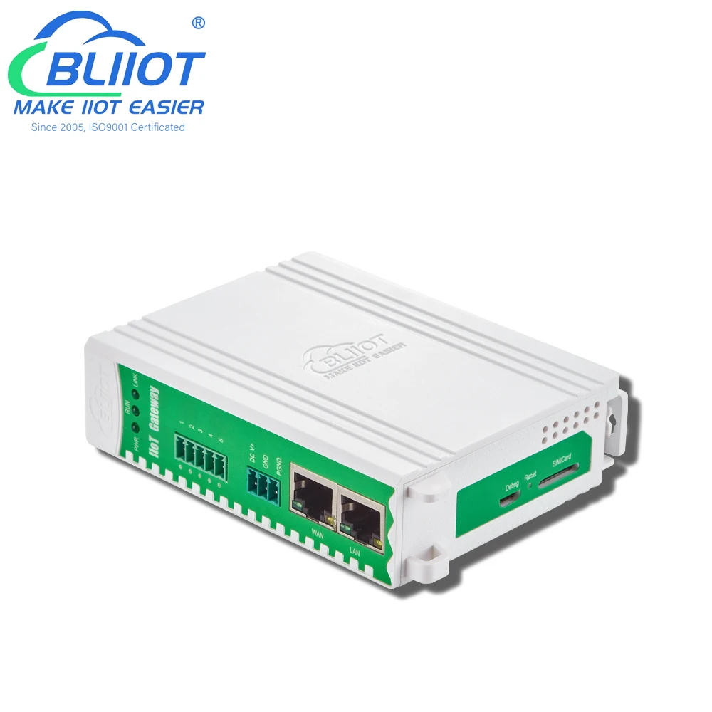 PLC から Modbus RTU/TCP プロトコル ゲートウェイ IoT ゲートウェイ BL120PM