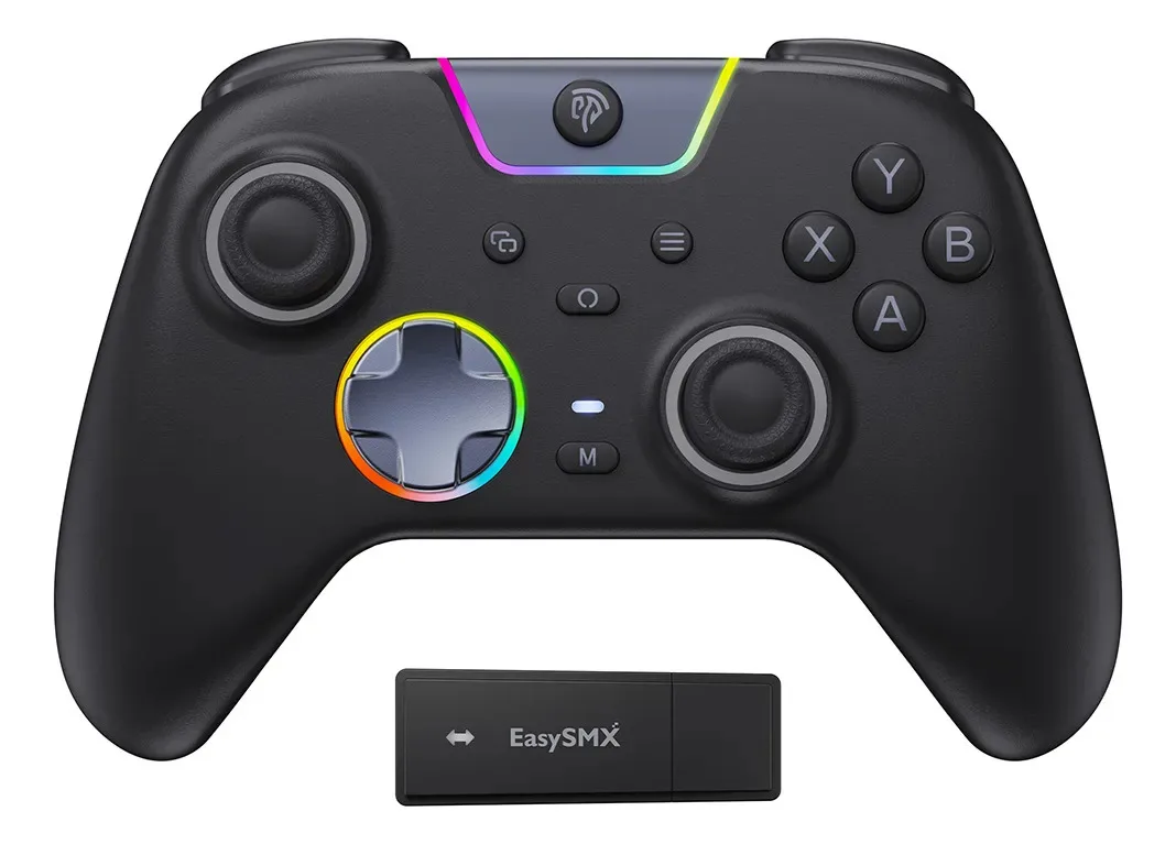 

Игровой контроллер X05PRO Mute с датчиками Холла и зарядной базой для ПК/Switch/телефона