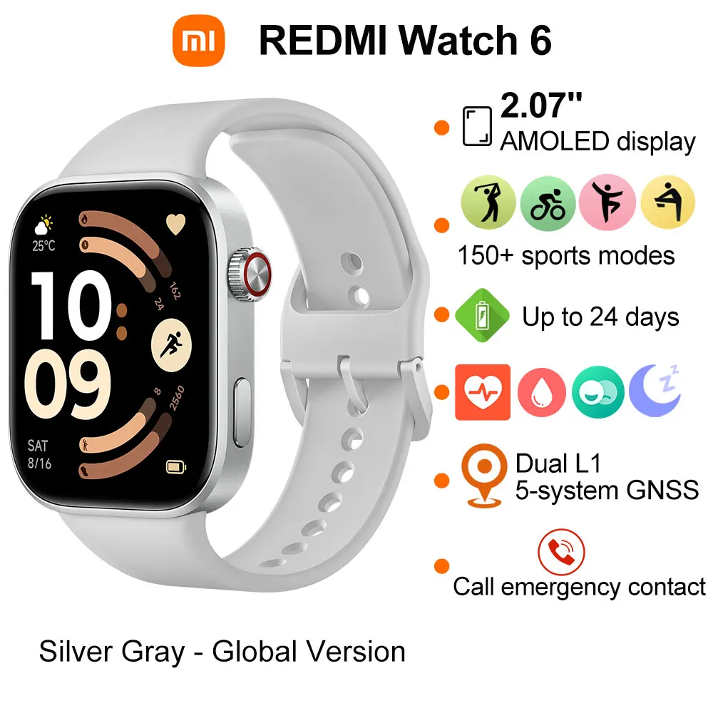 REDMI Watch 6 - Silver Gray
