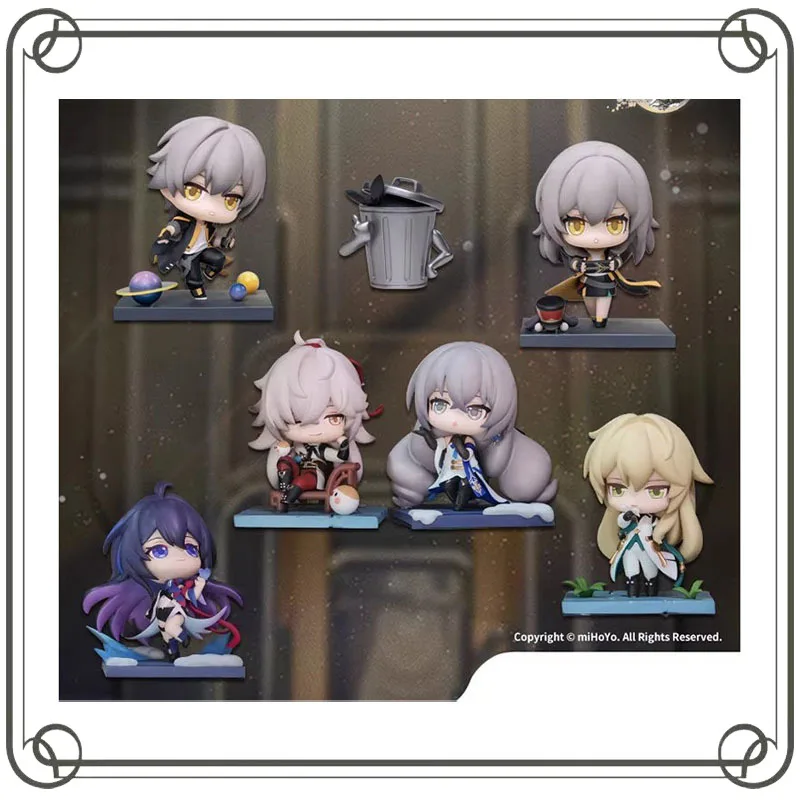 

Honkai：Star Rail Trailblazer GACHA Character Q-version Action Figure Collectible Model Toy