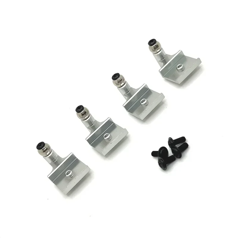 Pedal de Metal mejorado, varilla de tracción, marco de suspensión, juego de Base de timón para WPL 1/16 C64 C64-1, piezas de coche RC, accesorios para coche