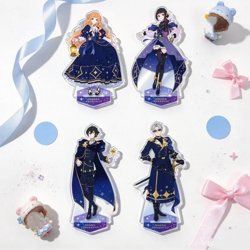 Anime Agents of the Four Seasons15CM Acrylic Standing Sign Board Keychain Hinagiku Hanaba,Sakura Himedaka,Rosei Kantsubaki Gifts