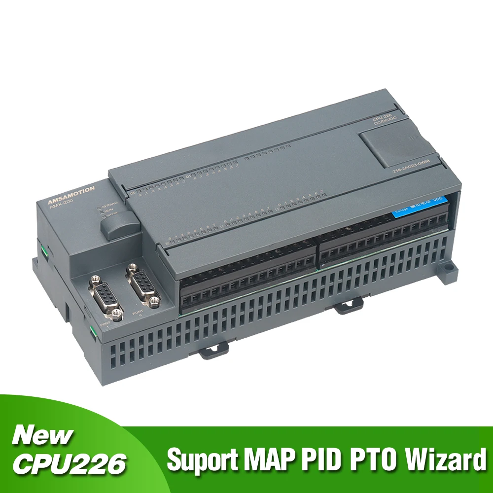 Cpu226 Programmeerbare Logische Controller 24di/16do Vervangen Siemens S7 200 Plc 6es7 216-2ad23-0xb8 216-2bd23-0xb8 Relay Transistor