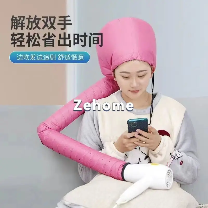 Portable Quick Dry Hair Drying Bonnet, Oil Treatment Hair Cap