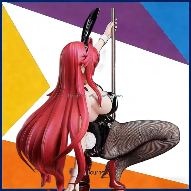 

Новая фигурка Риас Гремори в костюме зайчика из Devil High School, реалистичные эластичные чулки, модель 1/4, трендовый сувенир