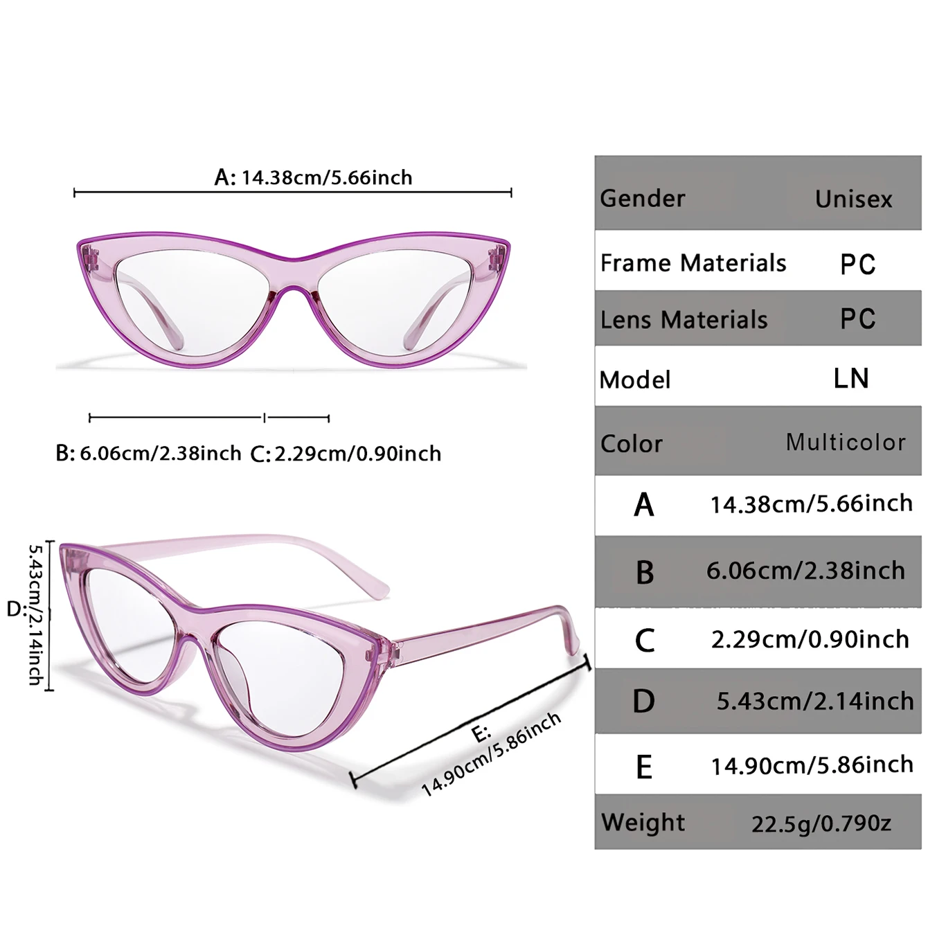 3 Pairs Cat-Eye Reading Glasses for Middle-Aged And Elderly Fashionable Daily Wear Suitable for Reading and Surfing the Internet
