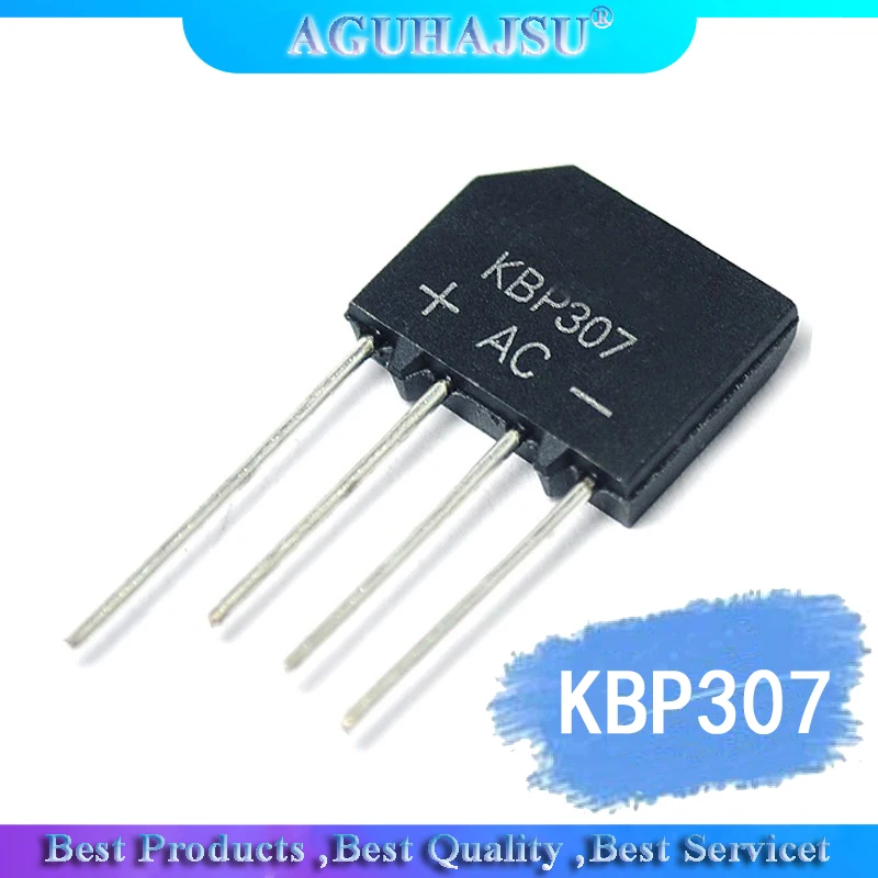 10PCS 3A 1000V KBP3… - image