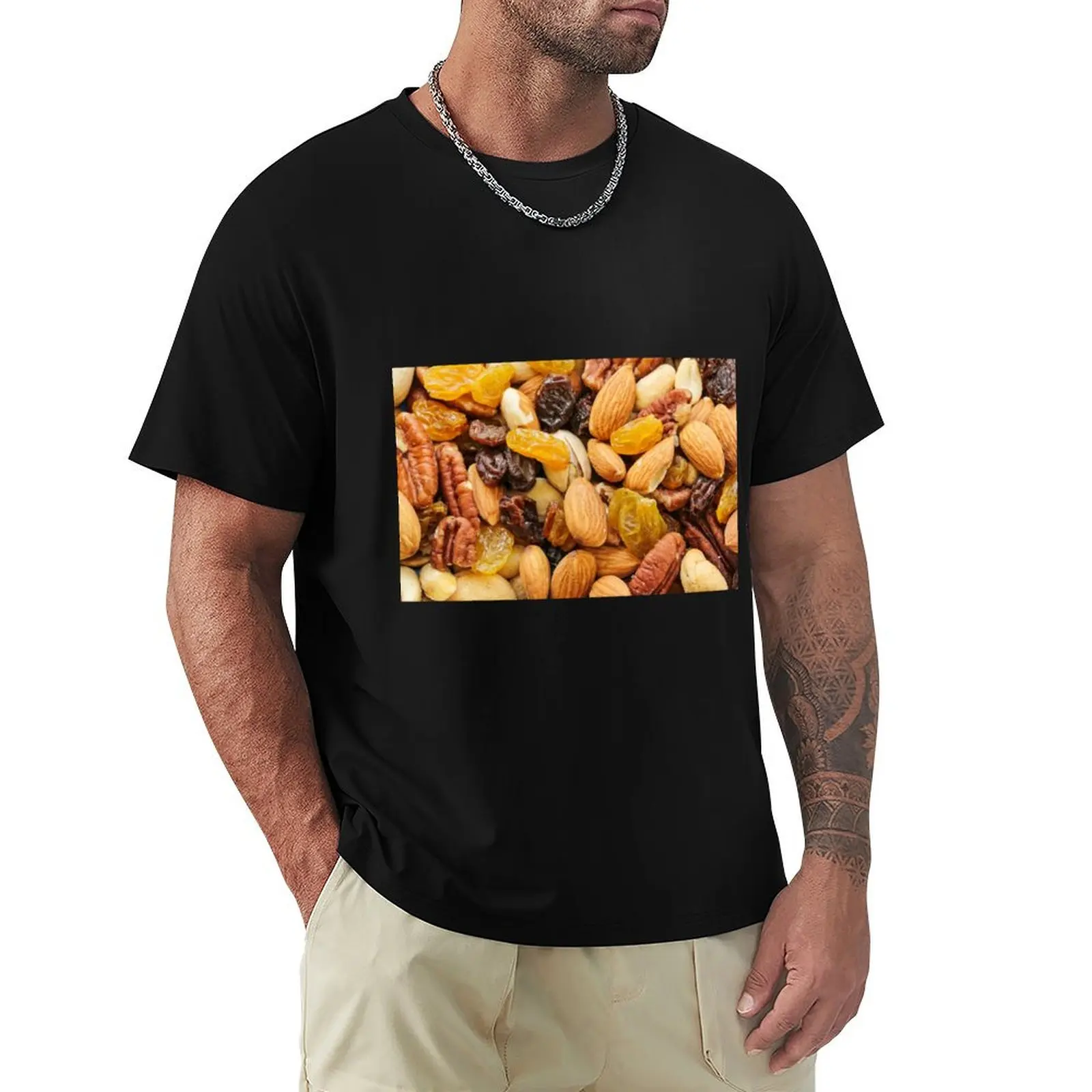 Mixed nuts T-Shirt Vintage Style Printed Top