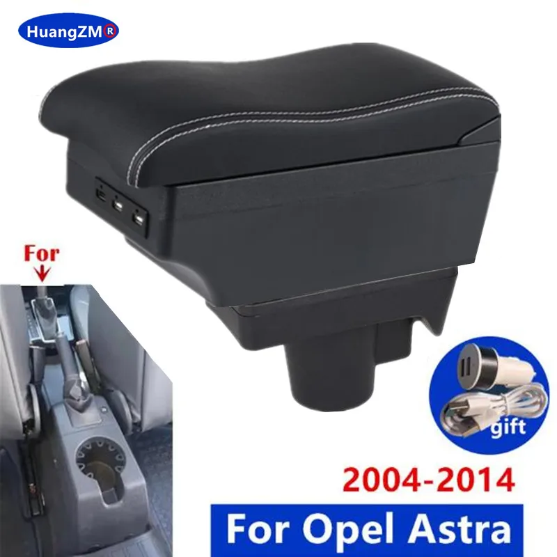 Für Opel Astra H Armlehne Box Für Opel Astra 2004-2014 Auto Armlehne box Lagerung box Innen Gewidmet Retrofit auto Zubehör