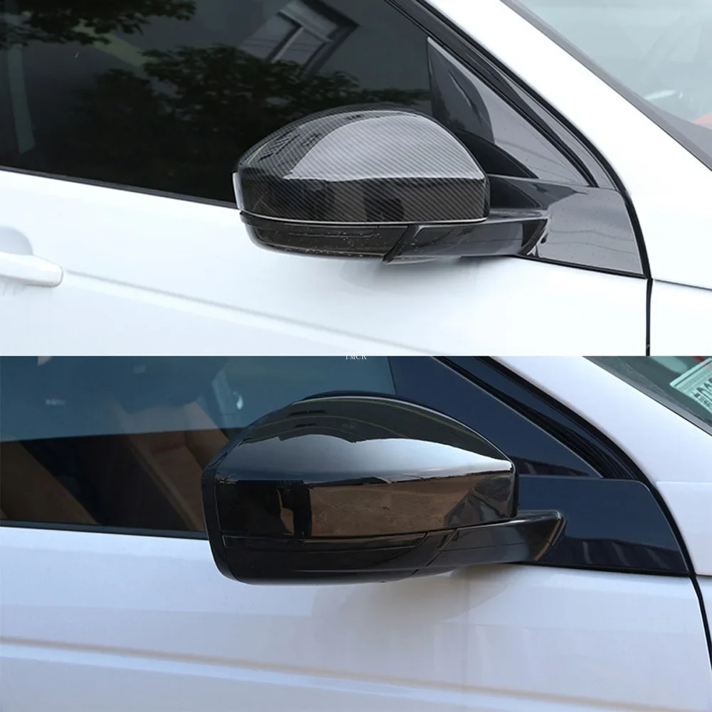 For Land Rover Discovery Sport Range Rover Velar Evoque For Jaguar F-Pace X761 E-PACE Car Rearview Mirror Cover Caps Shell Trim