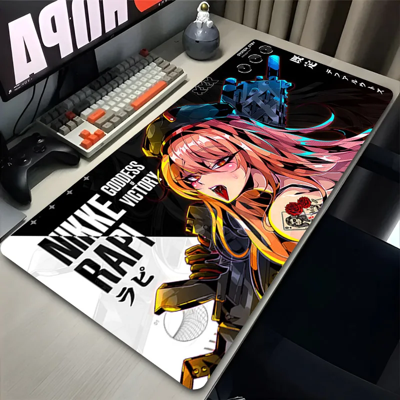 Mouse Pad Anime Cartoon Girl Laptop Large Mousepad Keyboard Gamer Decorative Table Mat PC Gaming Pads Mouse Mats Custom Carpet