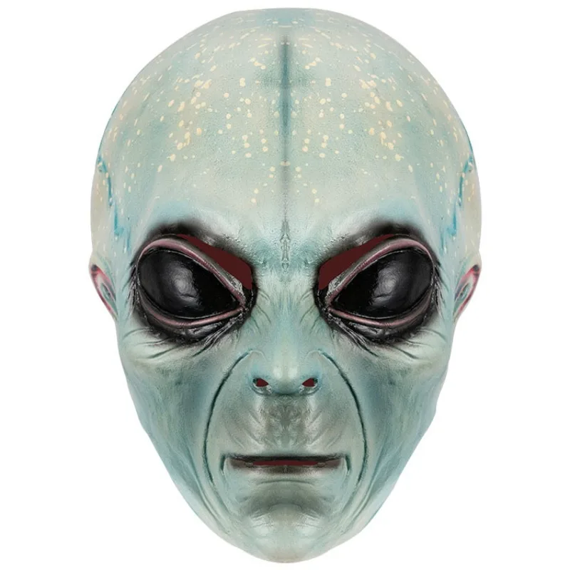 Masque facial complet en Latex pour hommes, femmes et adultes, accessoires de Cosplay, masques d'extraterrestres pour fête d'halloween