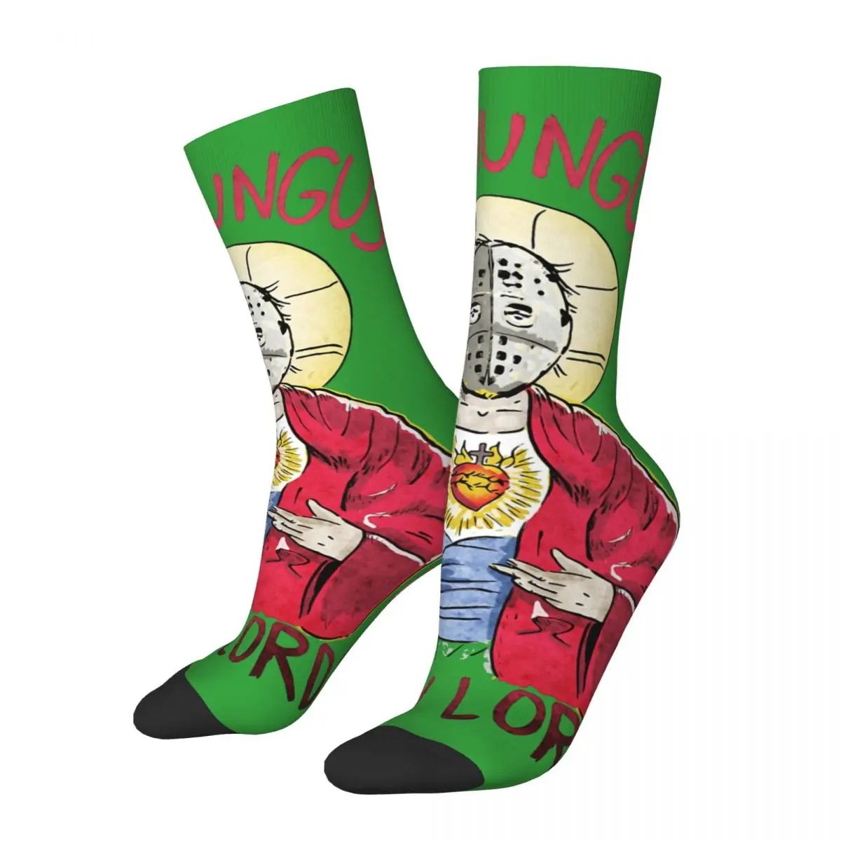 Humungus Is My Lord Men's Socks Retro Harajuku Mad Max Toecutter Crime Movie Street Style Novelty Casual Crew Sock