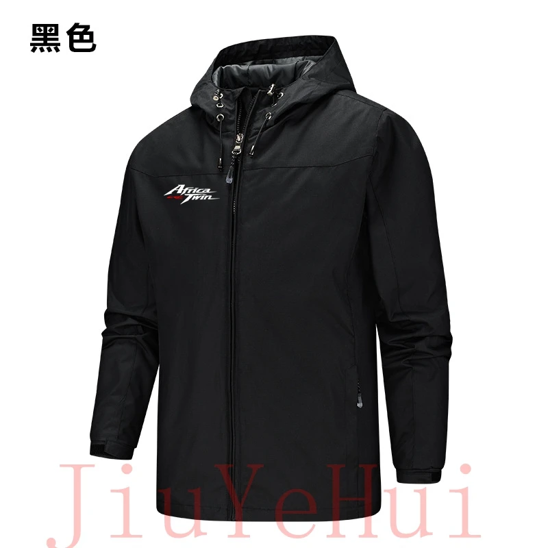 Africa Twin Crf 1000 L Crf1000 Outdoor Hiking Jackets Waterproof Motorcycle Hondaes Hooded Windbreaker Coat Men Jacket