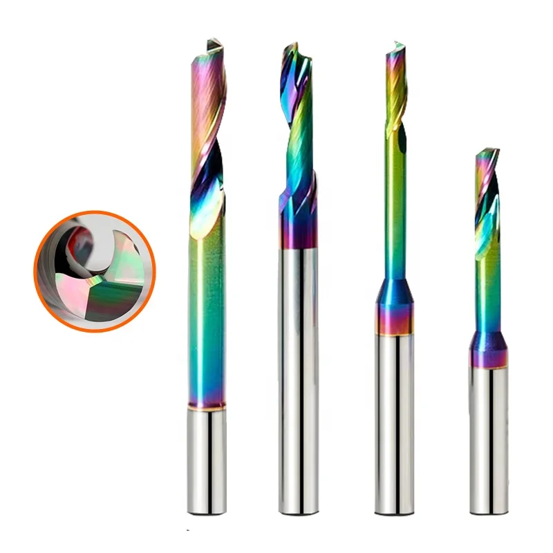 Yingba Hot Sale Tungsten Steel Single Blade Router Bit Cnc for Aluminum Alloy Doors and windows Milling Cutter